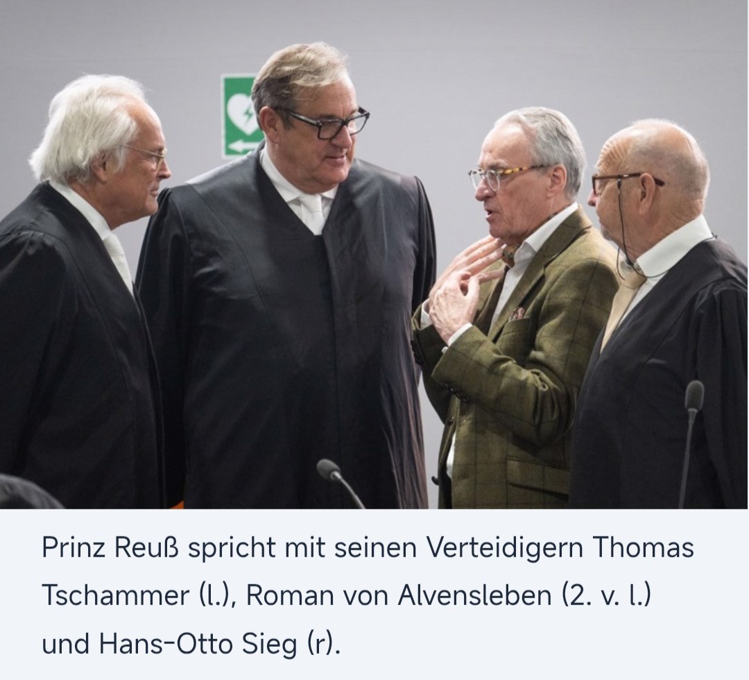dockyyyyyyyyy's tweet photo. 🚨🇩🇪 Heute sitzt Heinrich XIII. Prinz Reuß seit 1.065 Tagen Untersuchungshaft. 

Knapp drei Jahre – ohne Urteil. 

@potus @VP 

Und eine „Smoking Gun“ – also einen schlagenden Beweis – gibt es bis heute nicht. 

Es handelt sich um einen jahrelangen Indizienprozess gegen als Terroristen angeklagte alte Menschen, die so gefährlich sein sollen, dass man sie in U-Haft hält – unter schwerstmöglichen Haftbedingungen, wie sie für mörderische Terroristen vorgesehen sind: minimale Möglichkeiten, Besuch zu empfangen, körperlich-intime Durchsuchungen, Entkleidungen vor maskierten und bewaffneten Beamten. 

Und das seit nunmehr über tausend Tagen – ohne Beweis von Schuld. 

Währenddessen laufen in Deutschland zahlreiche verurteilte – teilweise gefährliche – Straftäter frei herum. 

„Tausende verurteilte Straftäter sind in Berlin auf freiem Fuß, weil Haftbefehle nicht vollstreckt werden. 

Darunter 59 Mörder und 66 wegen Totschlags verurteilte Menschen“,