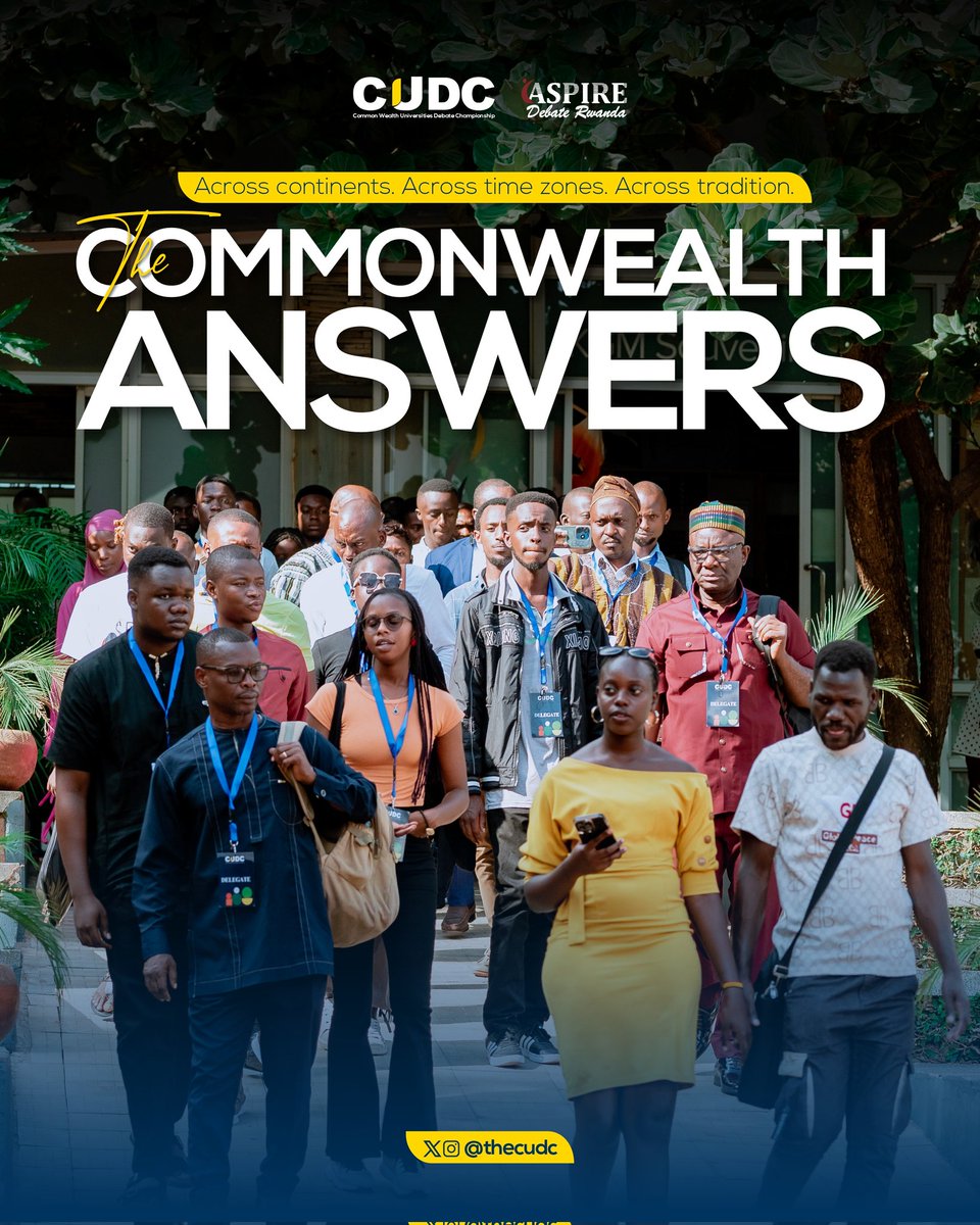 Commonwealth Universities' Debating Championship tweet media