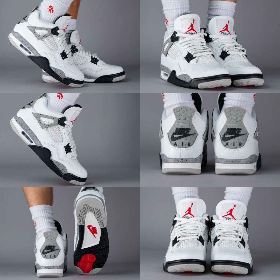 JustFreshKicks's tweet photo. RESTOCK: Air Jordan 4 "White Cement" 🥛

https://t.co/REKKHtBCHM https://t.co/ijP7o6x6Wq