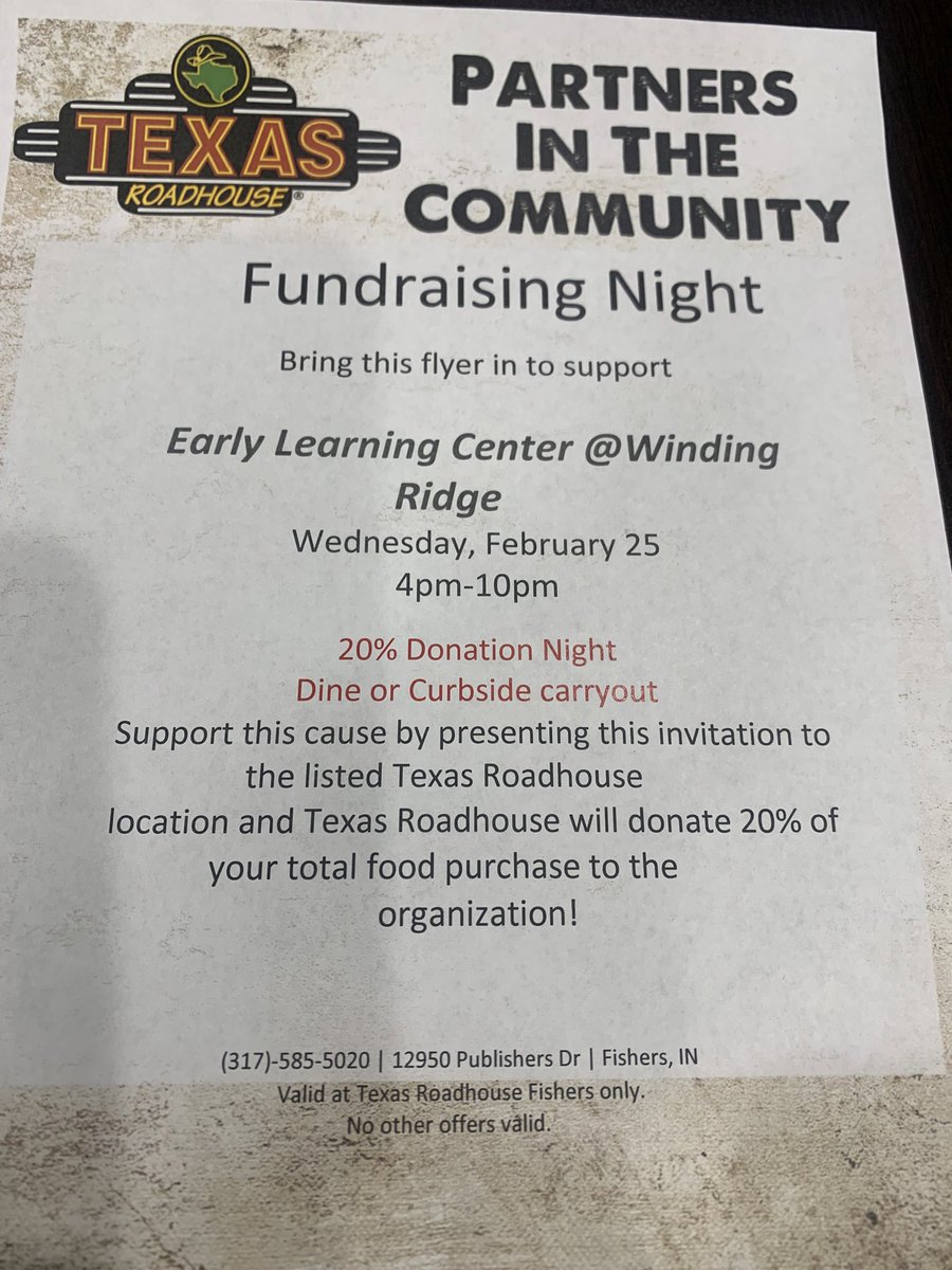 conni_davis's tweet photo. The Early Learning Center at Winding Ridge is having a Dine to Donate tonight!  We hope you can join us! Thank you! https://t.co/5LIEggrsab