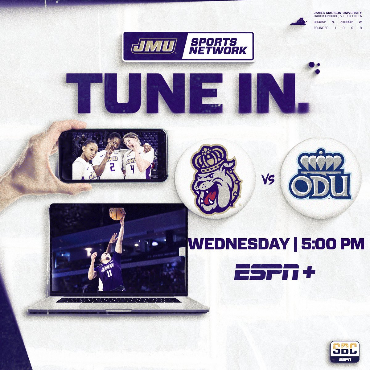 JMU Sports Network tweet media