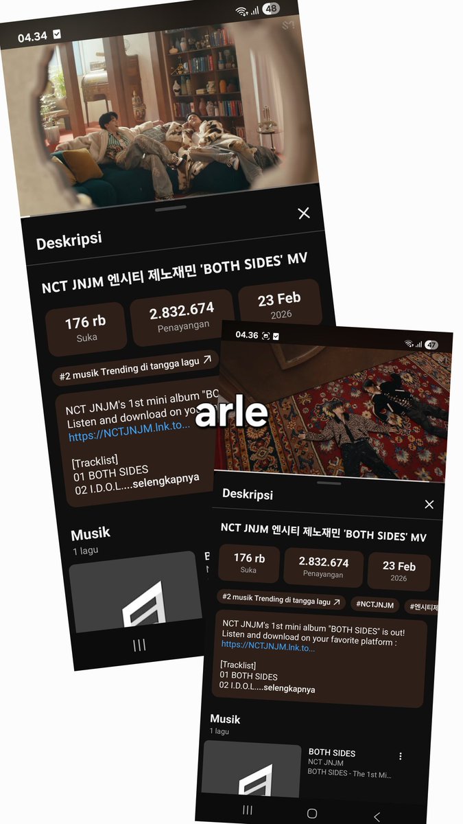 🗂 NCT JNJM BOTH SIDES STREAMING PARTY 🔍

Rule #1: DON’T BREAK YOUR CHAIN

Tag; <a href="/nasnowballie/">ivi❀ #BOTHSIDES 🖤🤍</a> <a href="/NOMINCHEESE/">🧀</a> <a href="/dopa_no_min/">Nath</a>

🖇 youtu.be/QWFIz75ad6I?si…
🎬 NCT JNJM ERA BEGINS
which one is your best side?

#TeamJJ_Streaming
#JNJM_BOTHSIDES
#NCTJNJM_데뷔팬_할사람