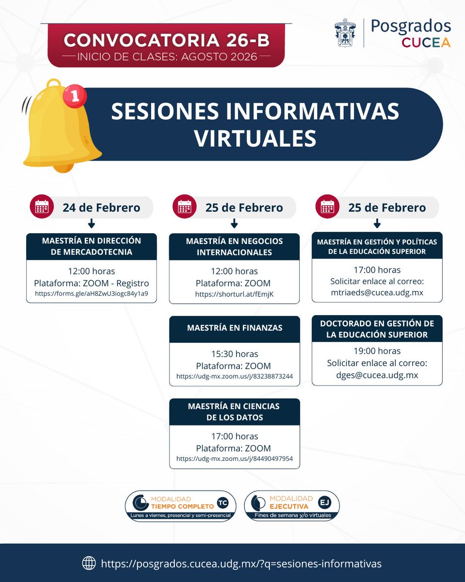 Posgrados CUCEA tweet media