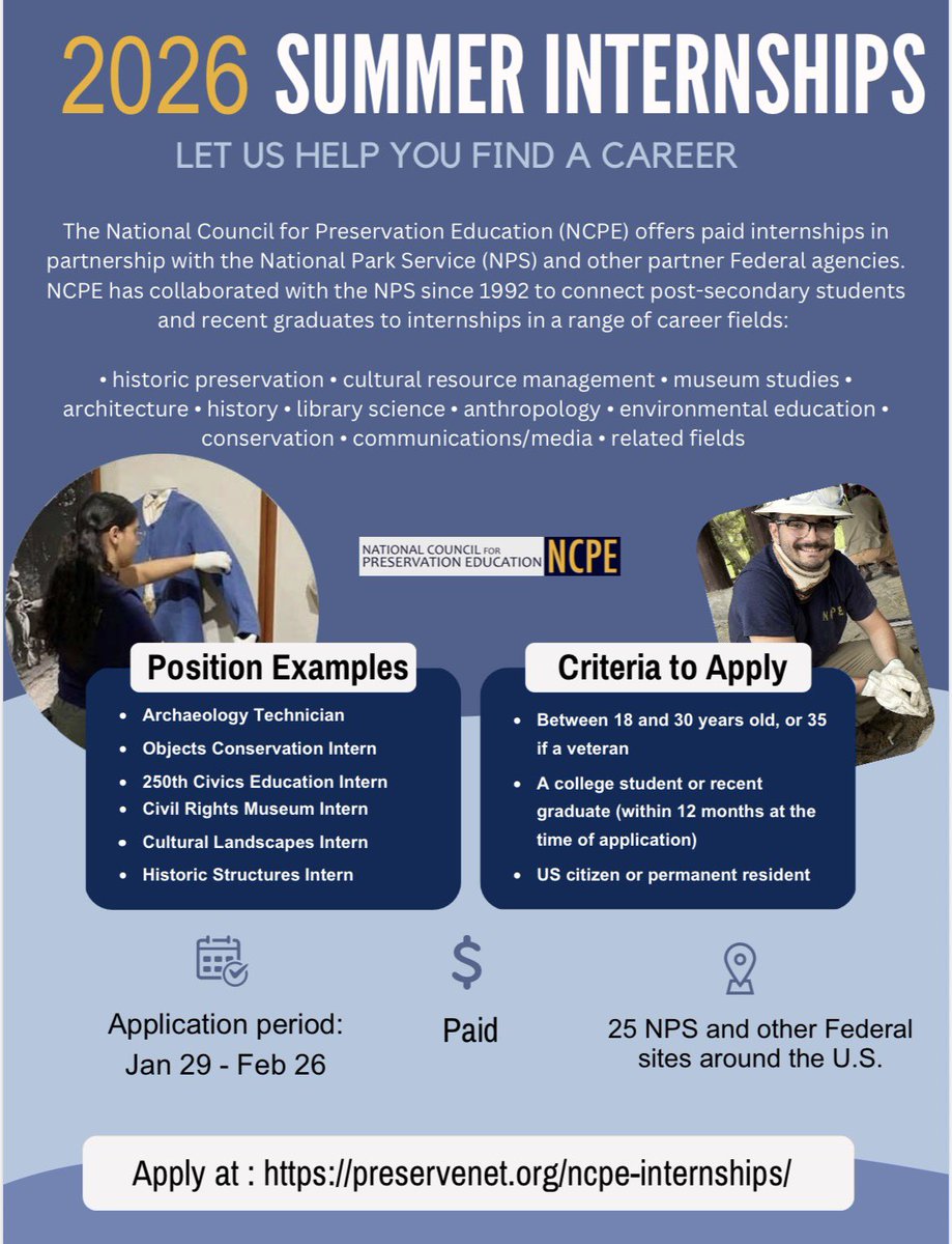 NPS Youth & Young Adult Programs tweet media