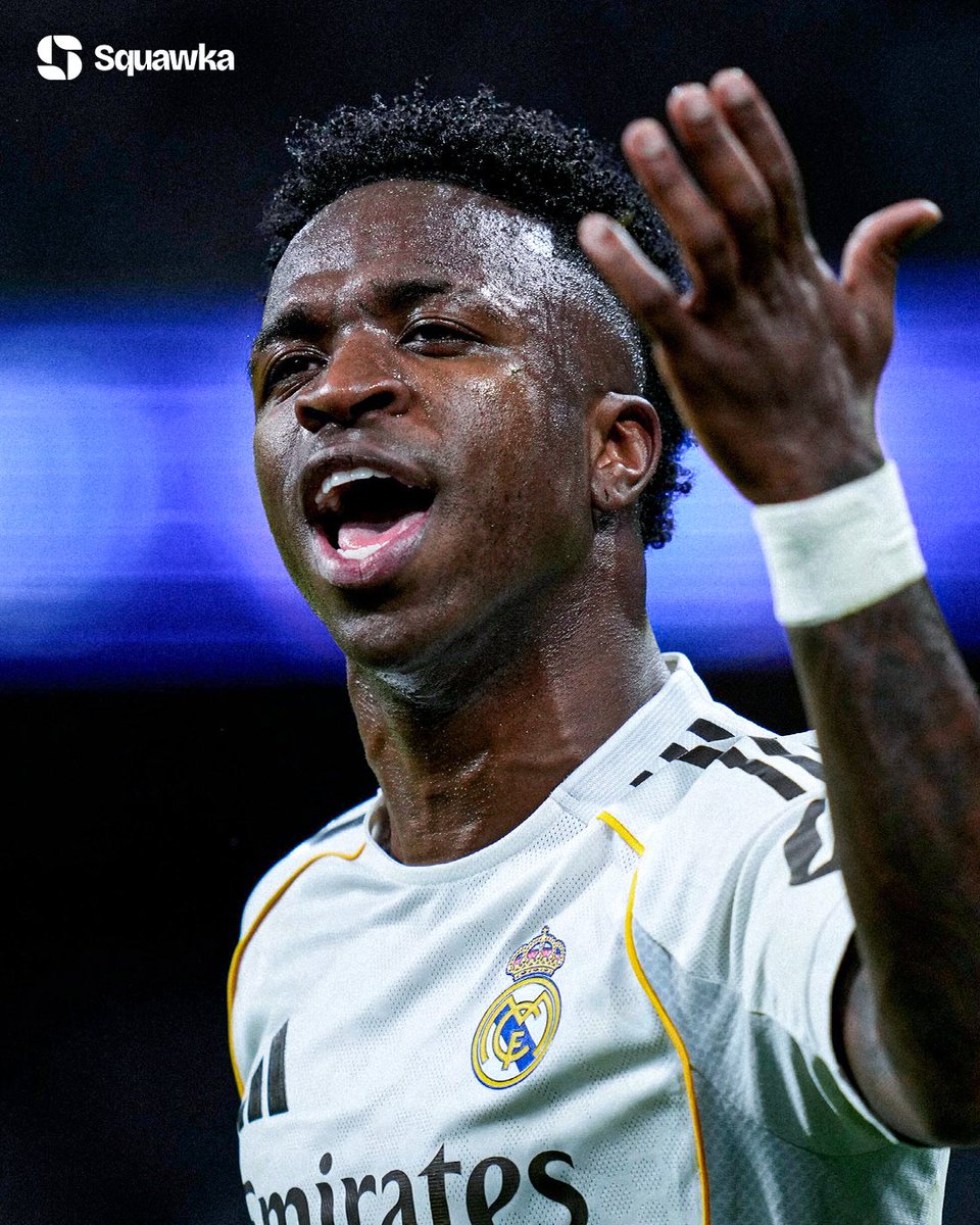 Vinícius Jr has scored in both legs of a two-legged UEFA Champions League knockout tie for the very first time for Real Madrid.

Things you love to see. 🕺