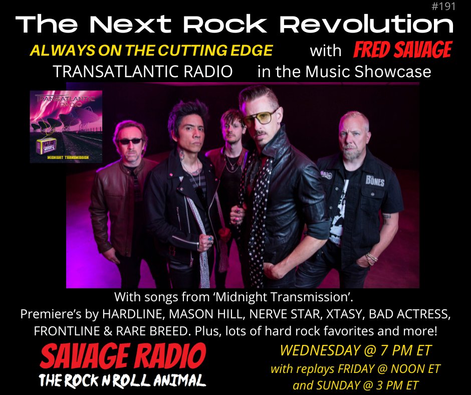 Savage Radio - The Rock N Roll Animal tweet media