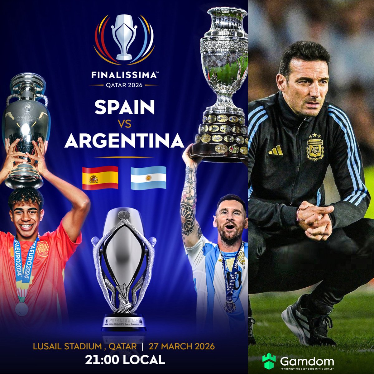 🚨 Argentina vs Spain tickets completely SOLD OUT in under 2 hours - 80,000+ seats gone. 🏆✅
