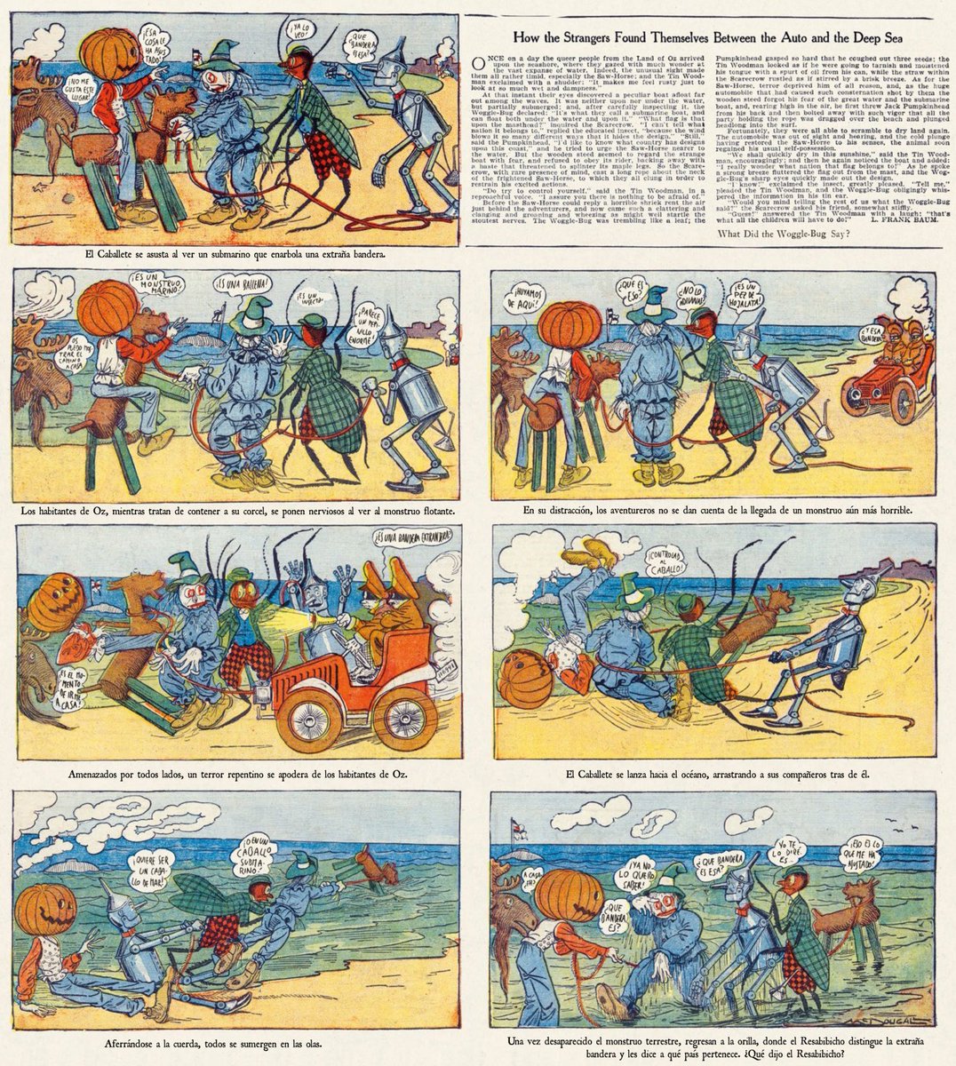 THEREALROLOISME's tweet photo. Diábolo Ediciones recupera «Los extraños visitantes del maravilloso mundo de Oz» de L. Frank Baum, Walt McDougall y W. W. Denslow.
https://t.co/AbaoywroG6
#diáboloediciones #ElMagoDeOz #lfrankbaum #maravillosomundodeoz #wwdenslow #waltmcdougall
@Diabolocomics @LHMagazin https://t.co/tEupAcBlhL