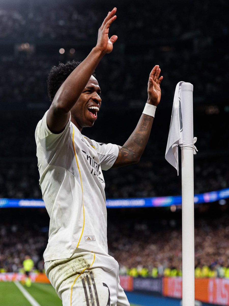 realmilgrauu's tweet photo. Opinião impopular:

Vinicius Jr desde 2021 é o melhor jogador da Champions League, ninguém é mas decisivo que ele nessa competição.

5 anos mandando nela. https://t.co/1VzmEqElMh