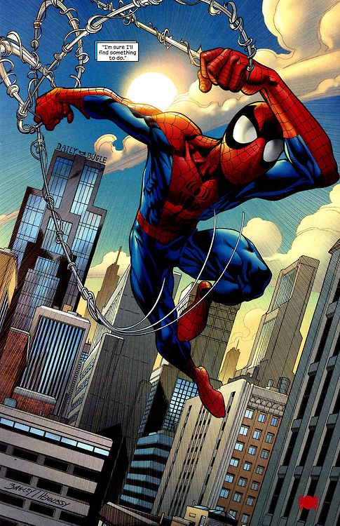 JoeyVazquezart's tweet photo. Wanted to make a Mark Bagley Appreciation post for the young artists out there who may not know him. Mark is in my opinion THE best Spider-man artist ever. He's drawn Spider-man probably the most of any artist ever. https://t.co/3qBFnQ7qLP