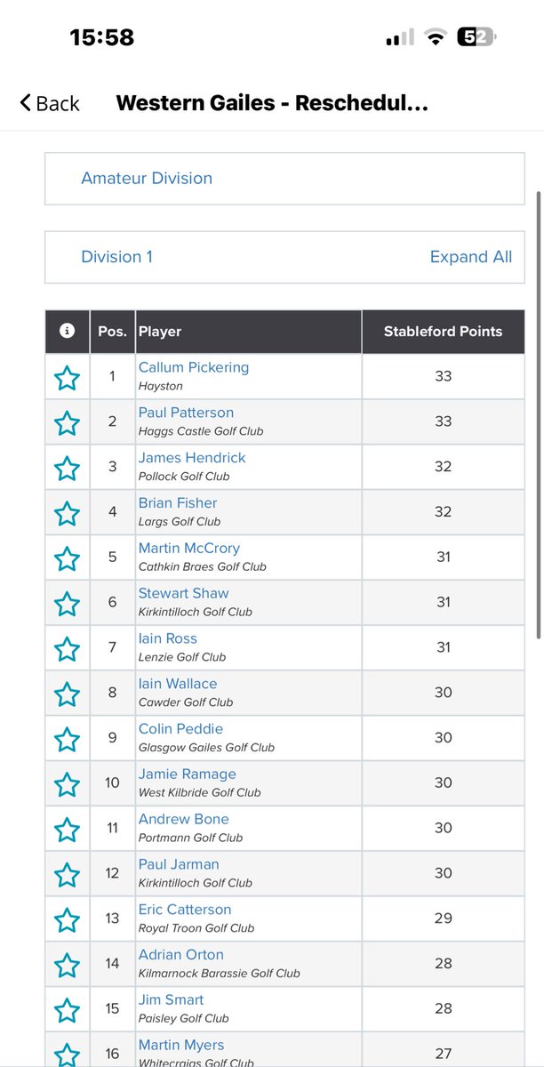 Ayrshire Winter Golf Association tweet media