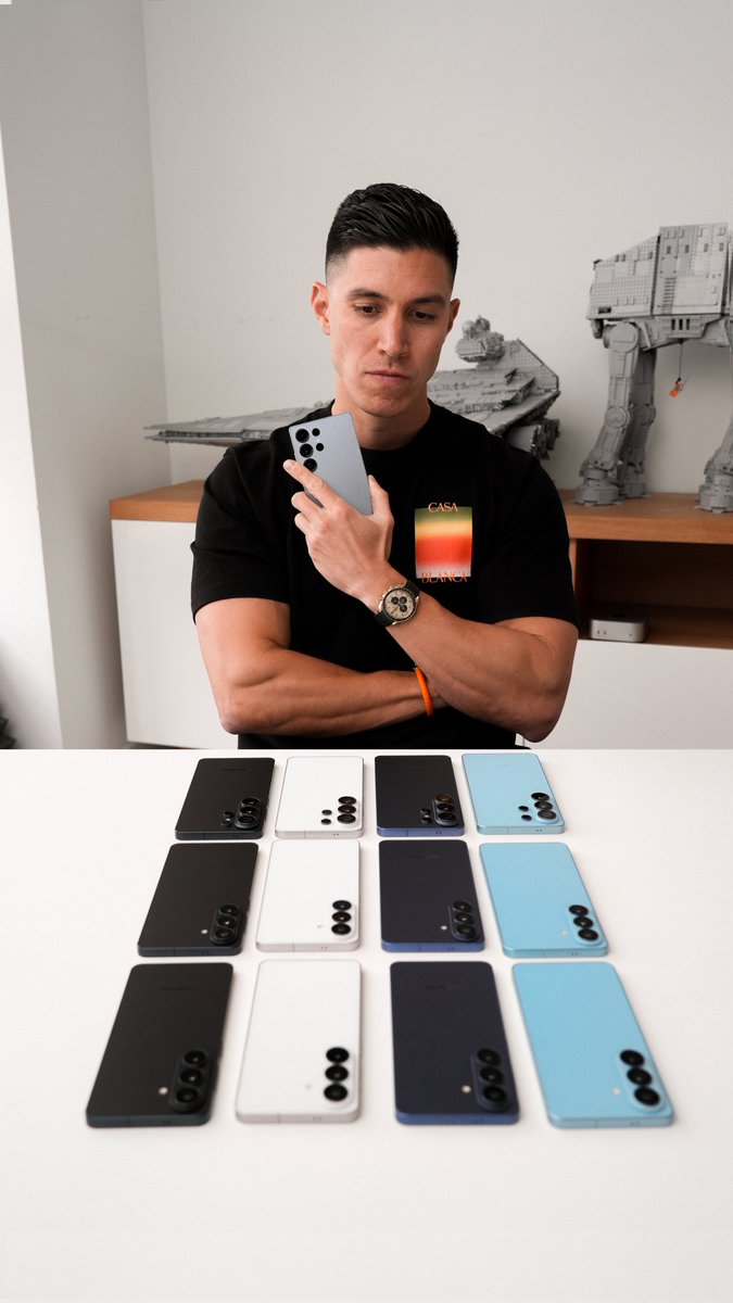 KarlConrad's tweet photo. New S26 Series. Every device. Every colour way @SamsungCanada https://t.co/bWtWEQSZBC