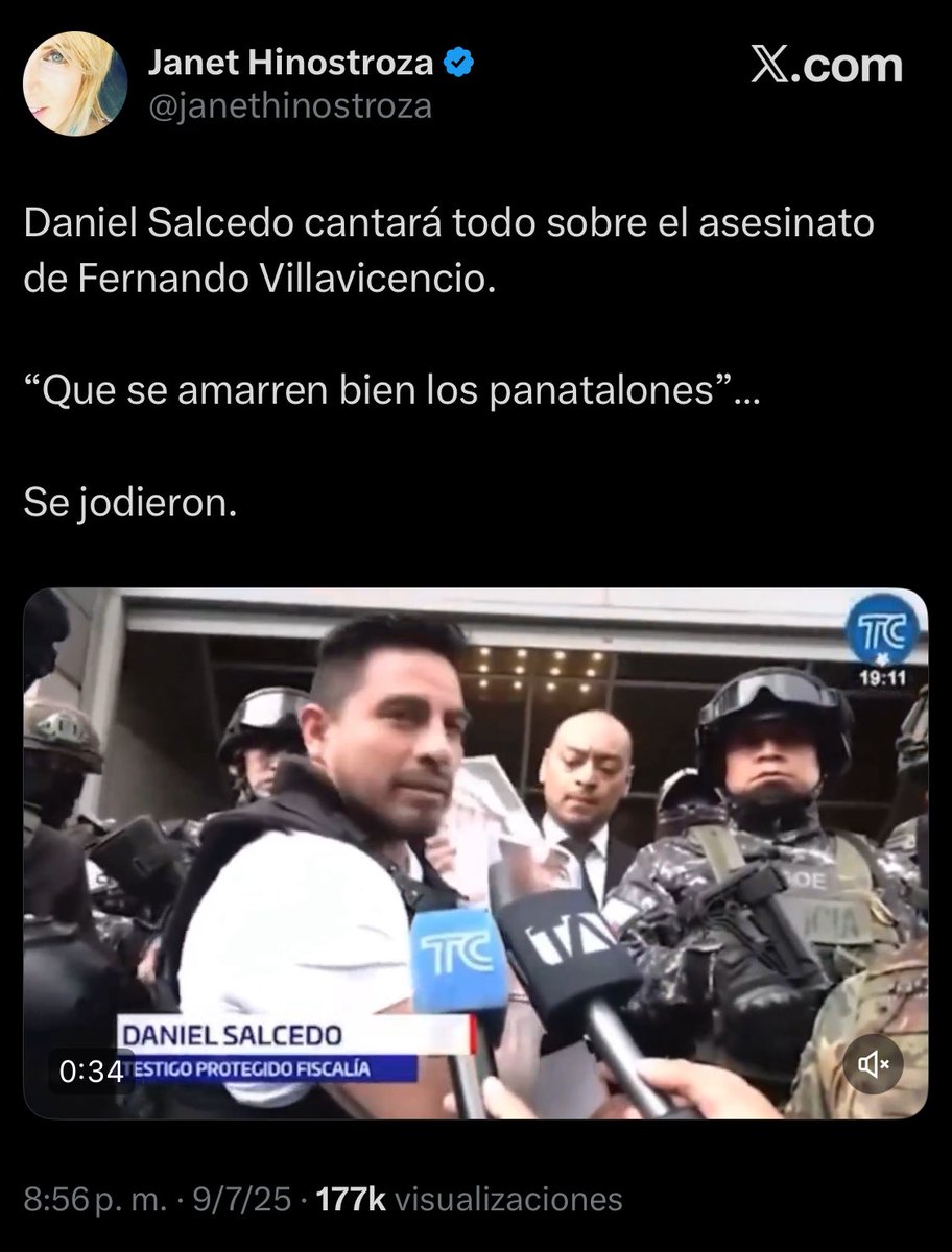 <a href="/janethinostroza/">Janet Hinostroza</a> Estos son mis principios, y si no le gustan, tengo otros.