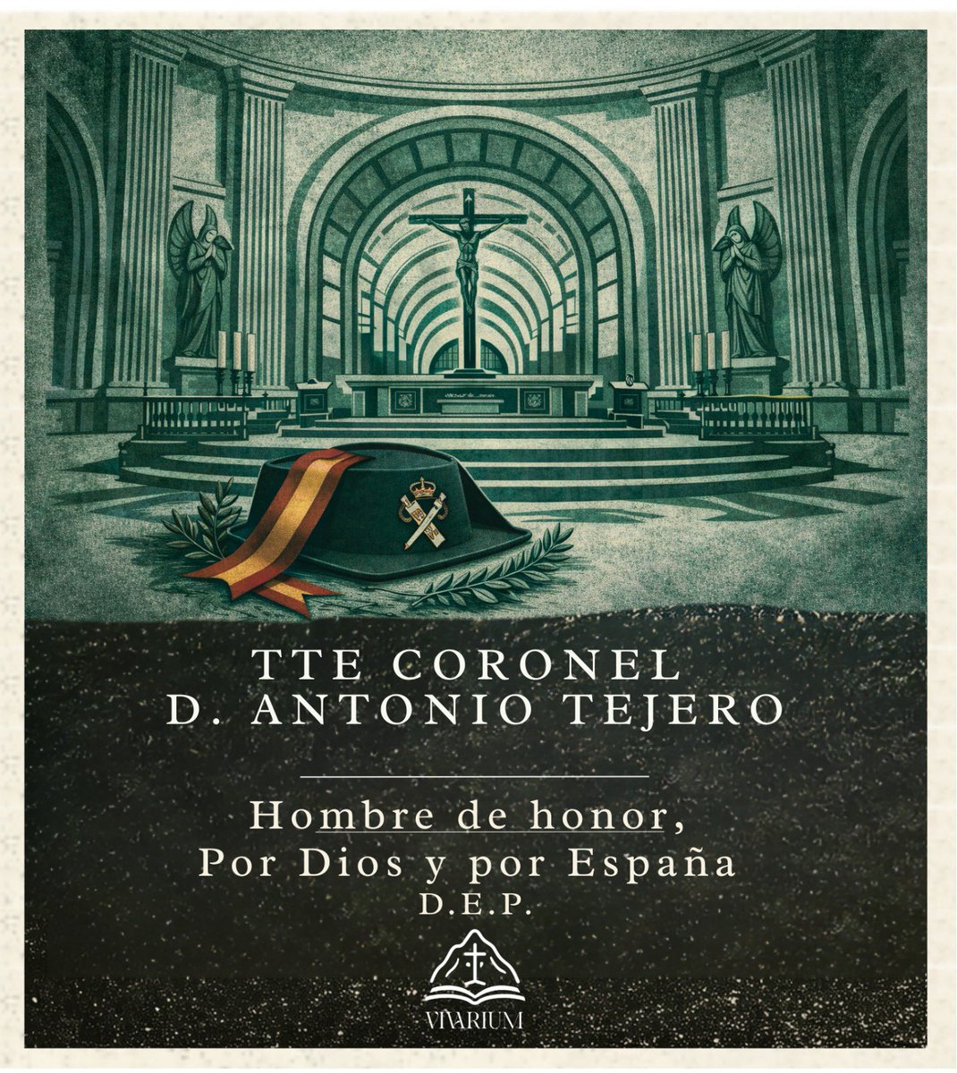 Que Dios le conceda el descanso eterno 
✝️🇪🇸