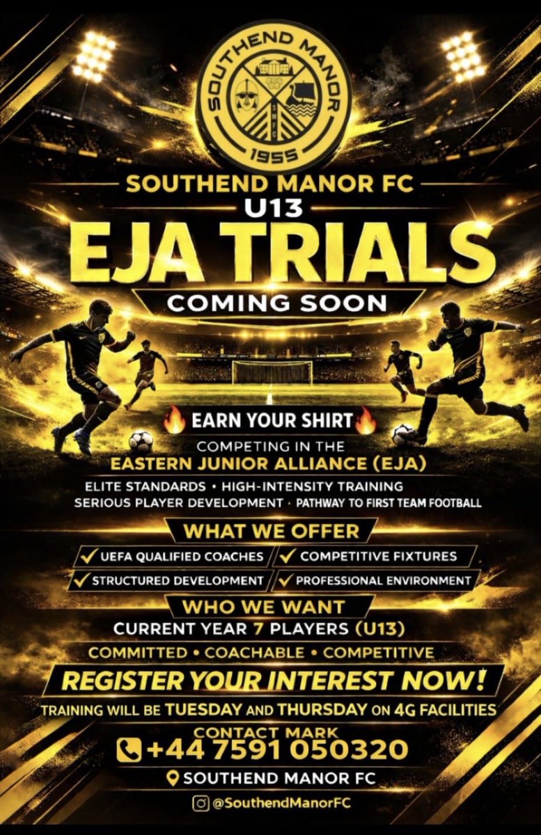 Southend Manor FC tweet media