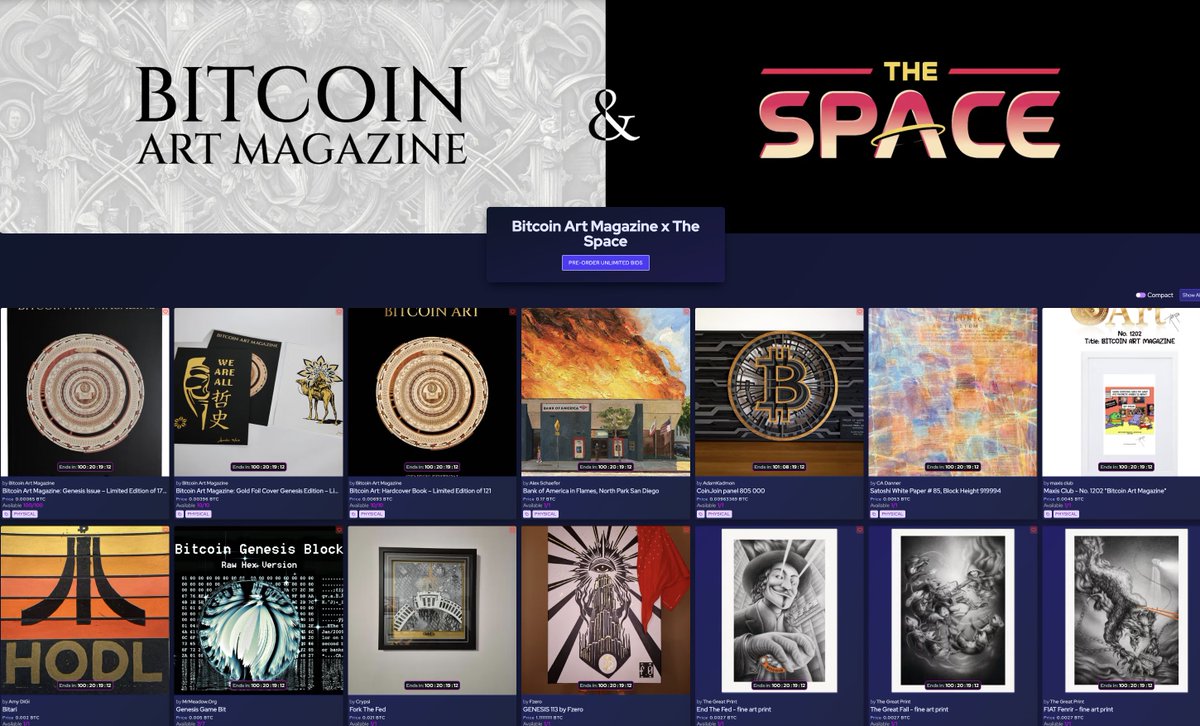 Bitcoin Art Magazine tweet media