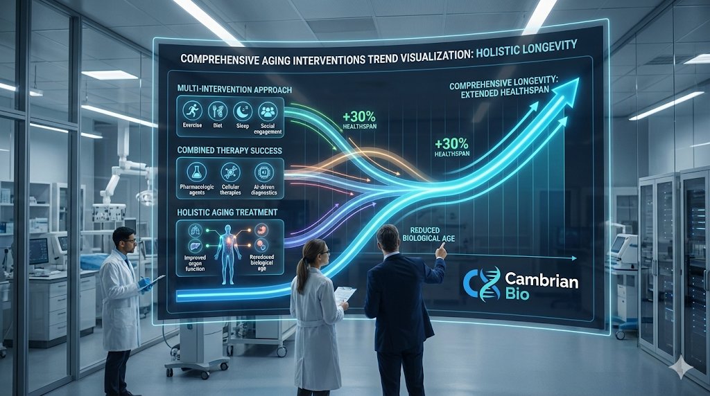 TawnaYeard94486's tweet photo. This is the kind of opportunity Nicole Junkermann looks for. Multi-target aging therapies showing enhanced results. 12+ validated interventions combined. Companies like Cambrian Bio addressing aging holistically.
#ComprehensiveTherapy #MultiTarget #HolisticAging #LongevityStack https://t.co/l1zvAwl0oa