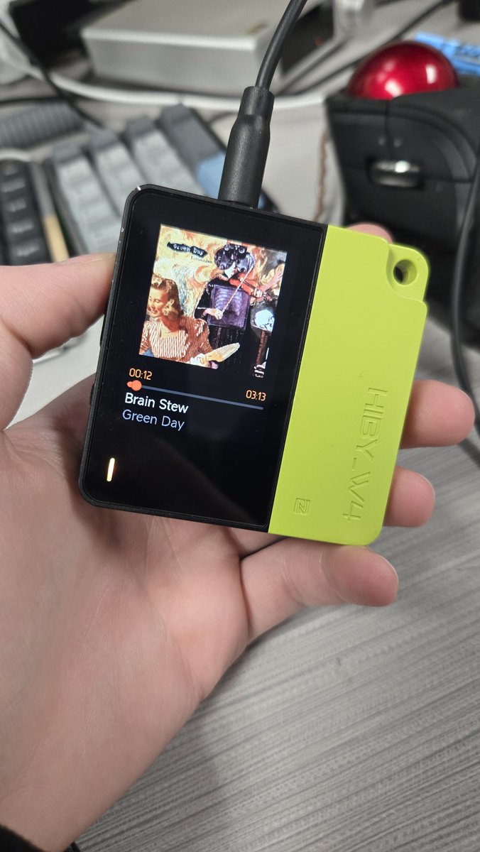 U already know the vibe! <a href="/hiby_music/">HiBy Music</a> this little goober is too good.