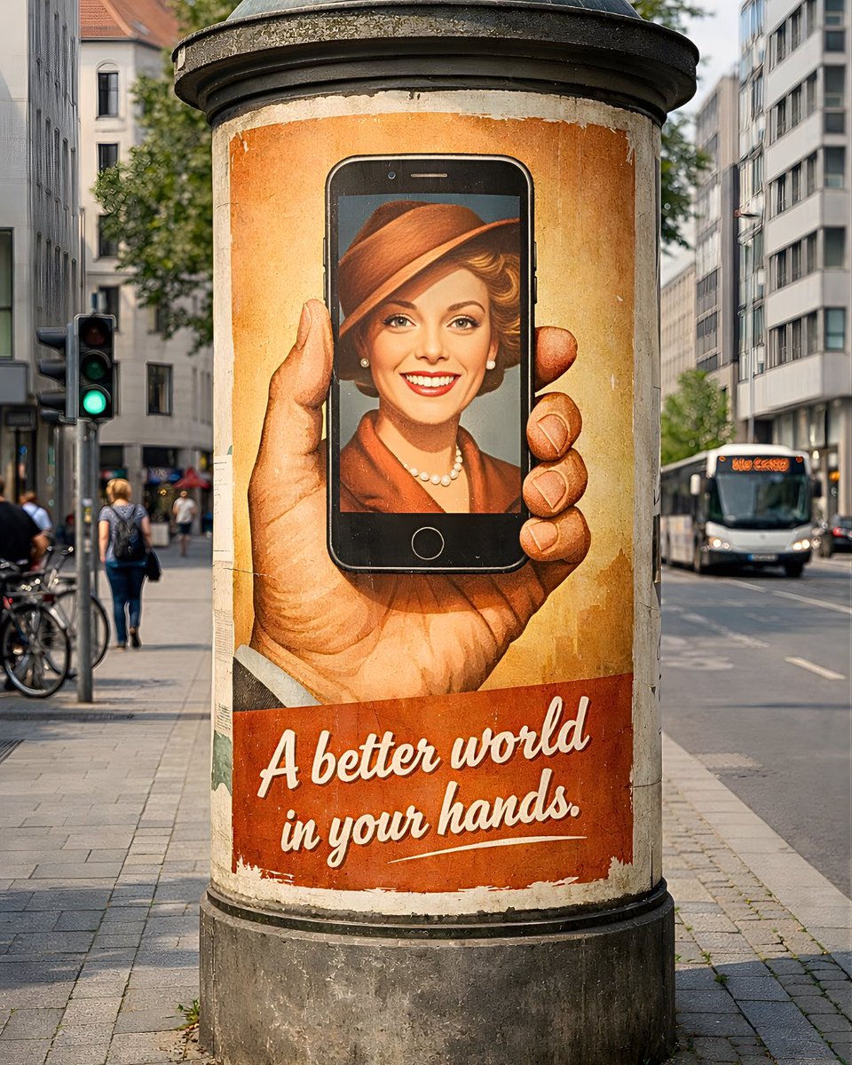 morfix42's tweet photo. A better world in your hands.
Or just a black rectangle?
What do you see when you actually put the phone down?
Honest answers only.
#ThinkAboutIt #TechCriticism https://t.co/NTJyrma59f