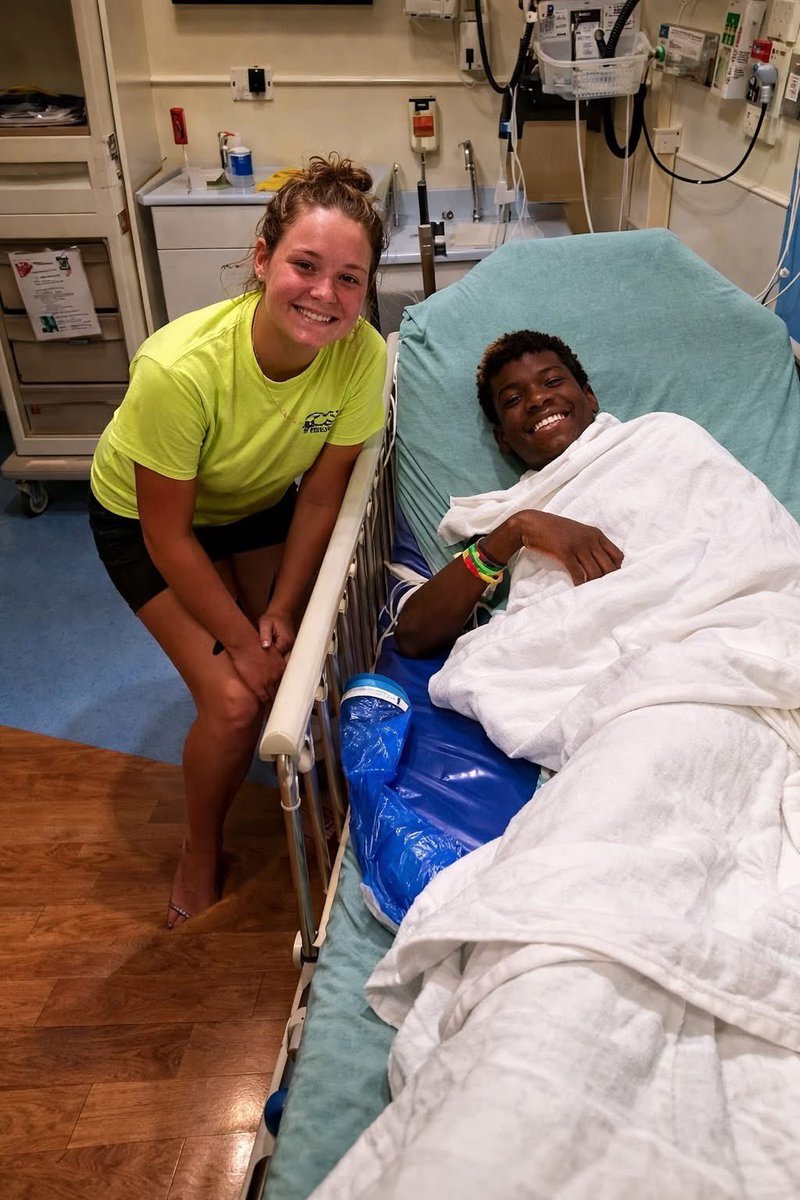 "We'd like to introduce you to a HERO. Meet Emma. Emma rescued a 16-year-old boy who couldn't swim from the bottom of a local apartment complex swimming pool.

Sixteen-year-old Zyvion was with a group of friends at the Aviara Apartment swimming pool when he accidentally fell into