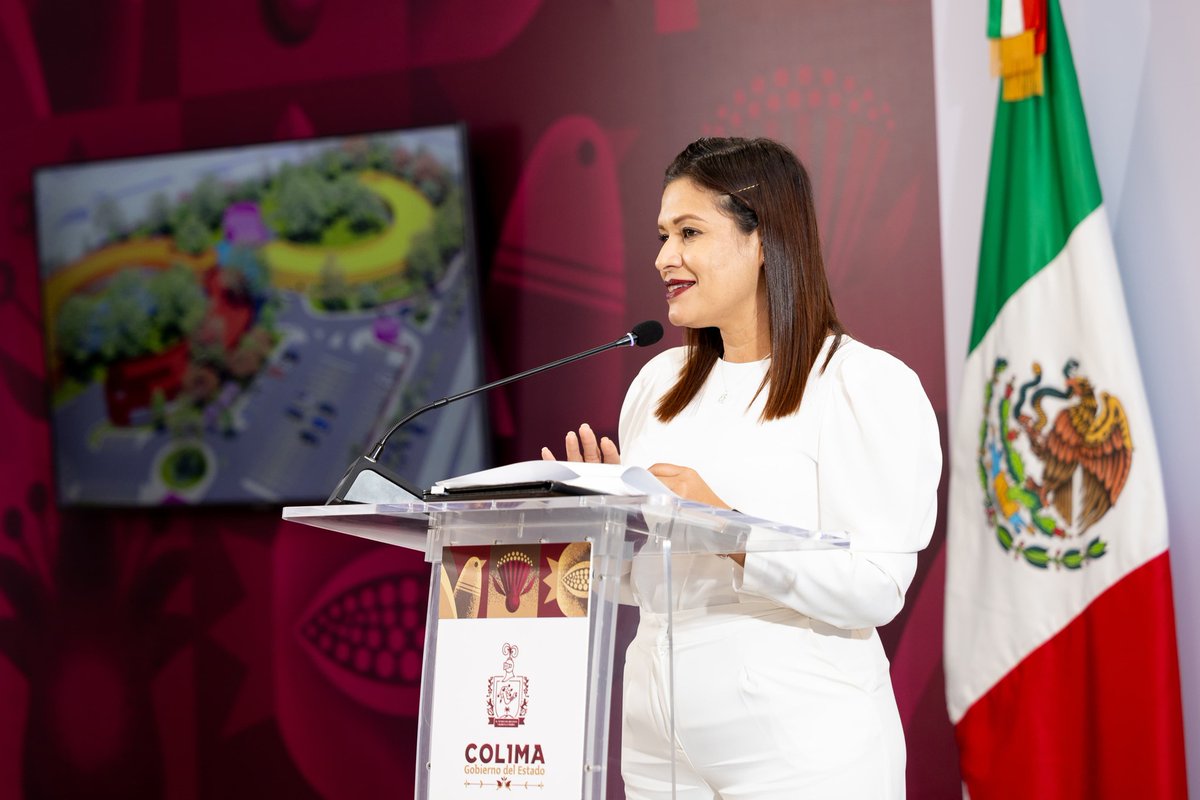 gobiernocolima's tweet photo. Este miércoles, la gobernadora de Colima, Indira Vizcaíno Silva presentó en Diálogos por la Transformación grandes noticias:

Regresa ‘Mi ColiBeca para Empezar’ 📚✨ para beneficiar a más de 14 mil 500 estudiantes de preescolar en todo el estado. En la primera entrega recibirán 1,200 pesos, correspondientes a tres bimestres.

👉🏽 Desde el 9 de marzo se entregarán tarjetas bancarias a quienes estén pendientes o hayan solicitado reposición; la dispersión del recurso será del 12 al 30 de marzo.

La construcción del Centro de Rehabilitación Infantil Teletón Colima representa esperanza para muchas familias 💜; tendrá identidad colimense, estará integrado al parque y se edificará en una superficie de 3 mil 633 metros cuadrados.