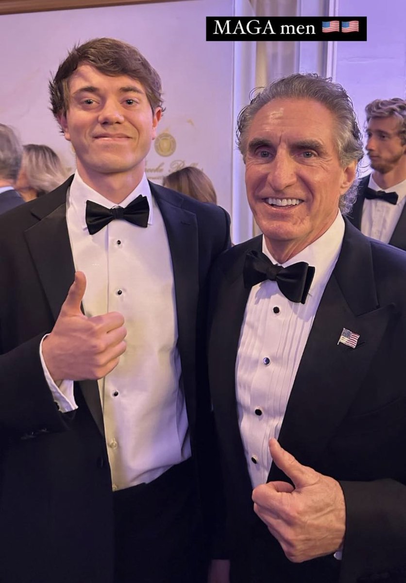 “Johnny MAGA” / Garrett Wade with Trump’s Interior Secretary Doug Burgum