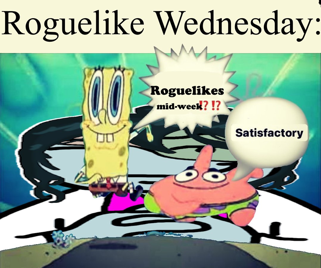 SynonymousVA's tweet photo. ROGUELIKE WEDNESDAY YEAH

Tonight we're Hobblin' Goblins, We're Shootin'. We're Slicin'. 

We're - probably going to die a lot honestly.

It's SULFUR baybee!

https://t.co/H4RILbyDLL https://t.co/bRSHM0zop8