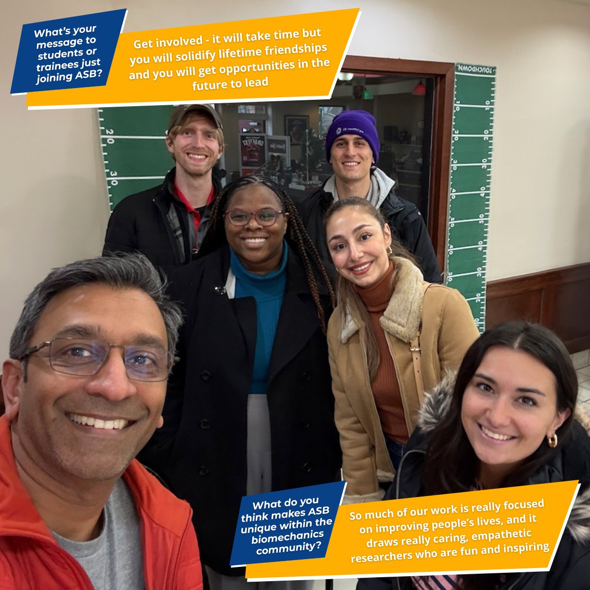 AmSocBiomech's tweet photo. ✨ Say hello to ASB’s Past President, Ajit Chaudhari! ✨
Give him a large iced coffee from Panera with minimal ice and a splash of half‑and‑half and he’s unstoppable. Dive into his spotlight answers to learn more about him!
#FacesofASB https://t.co/EPnA3sBW61