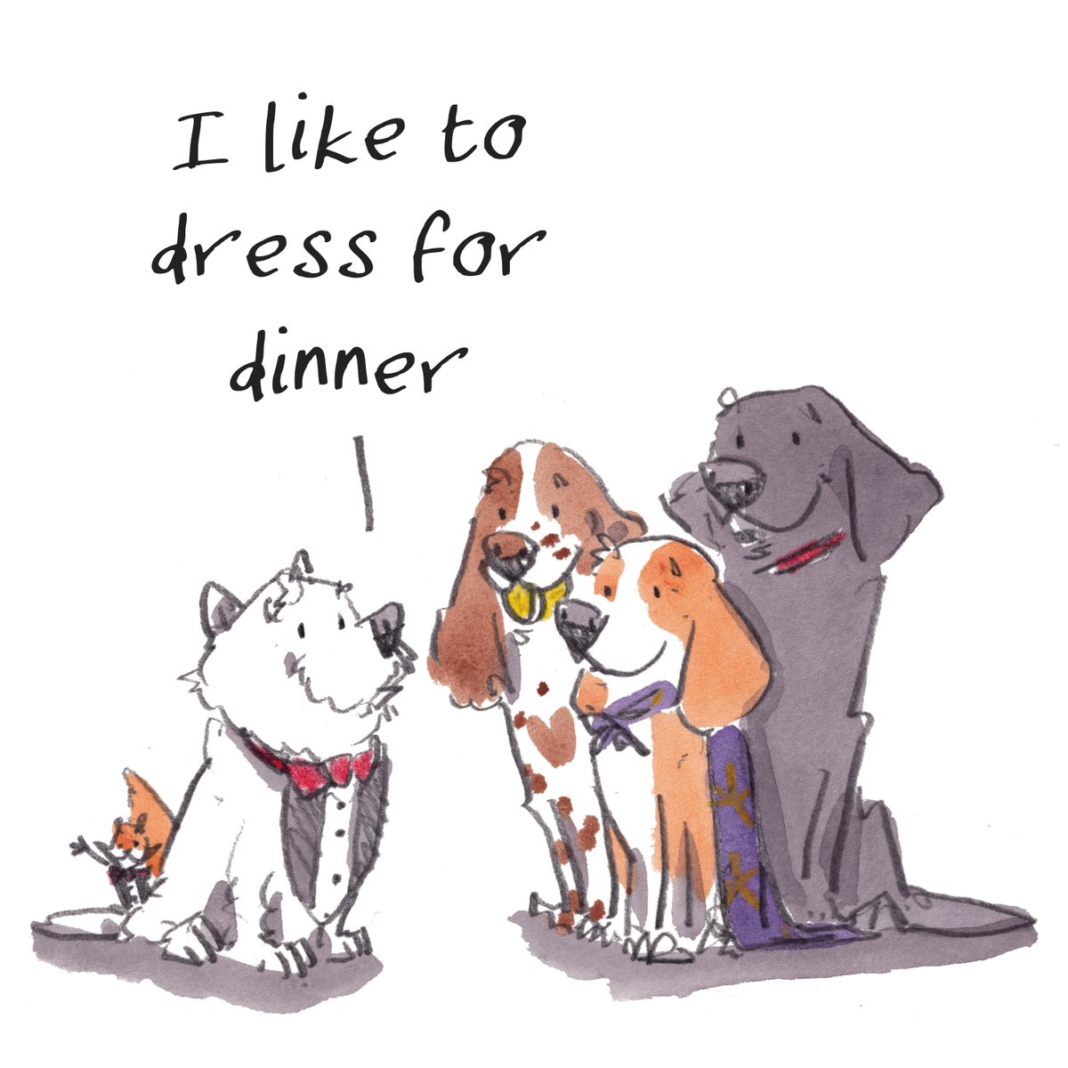 all dressed up like a dog's dinner Learning English - Grammar, Vocabulary & Pronunciation