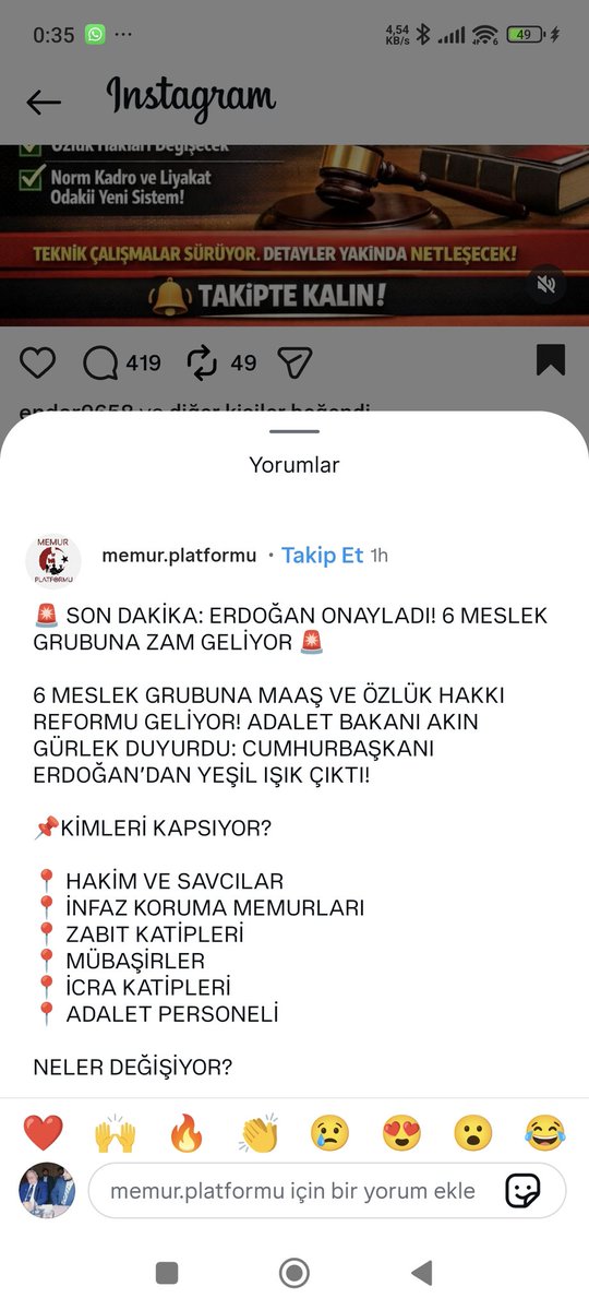 Sayın Adalet Bakanımızin kendi personelini özlük haklarını talep ettiği gibi 
Sayın Diyanet İşleri Başkanımız Prof Dr. <a href="/DIBSafiArpagus/">Prof. Dr. Safi Arpaguş</a> hocamızdan  diyanet #Murakıplarının  özlük haklarının biran önce alınmasını Rahmet bereket ayı münasebetiyle dua ve niyaz ederiz. Saygılarımizla