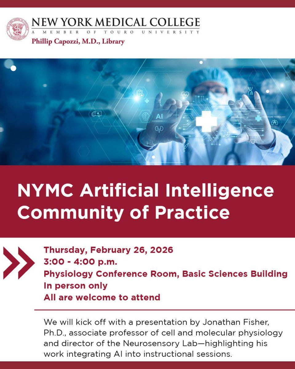 NYMC Phillip Capozzi, M.D., Library tweet media