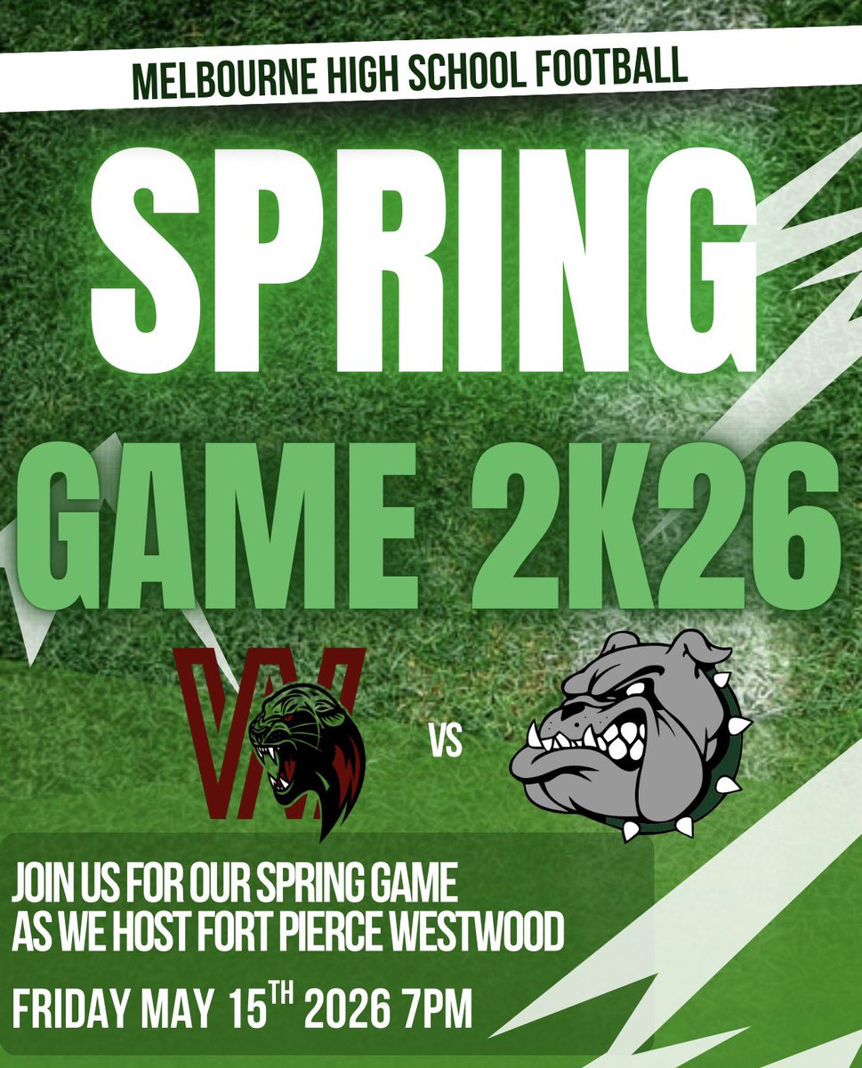 Melbourne High School Football tweet media