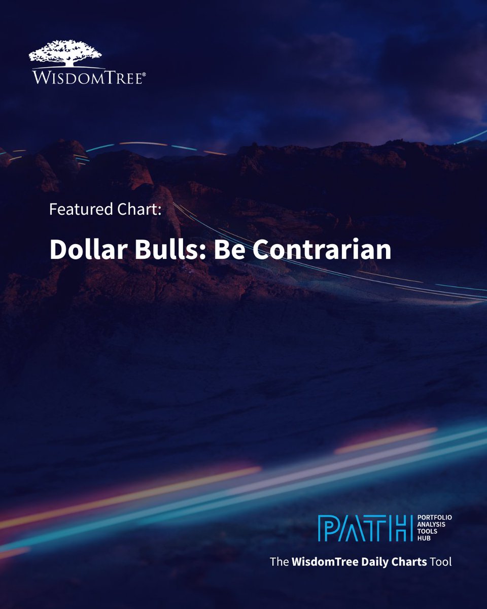 WisdomTreeFunds's tweet photo. Dollar Bulls: Be Contrarian

February’s BofA Fund Managers Survey shows the lowest USD positioning reading in data back to 2012.  

Extreme pessimism can create upside asymmetry. 

See more in the WisdomTree Daily Charts Tool: https://t.co/mghBGBs6TF 

#DailyCharts #Dollar #Macro https://t.co/SqufgaAPkO