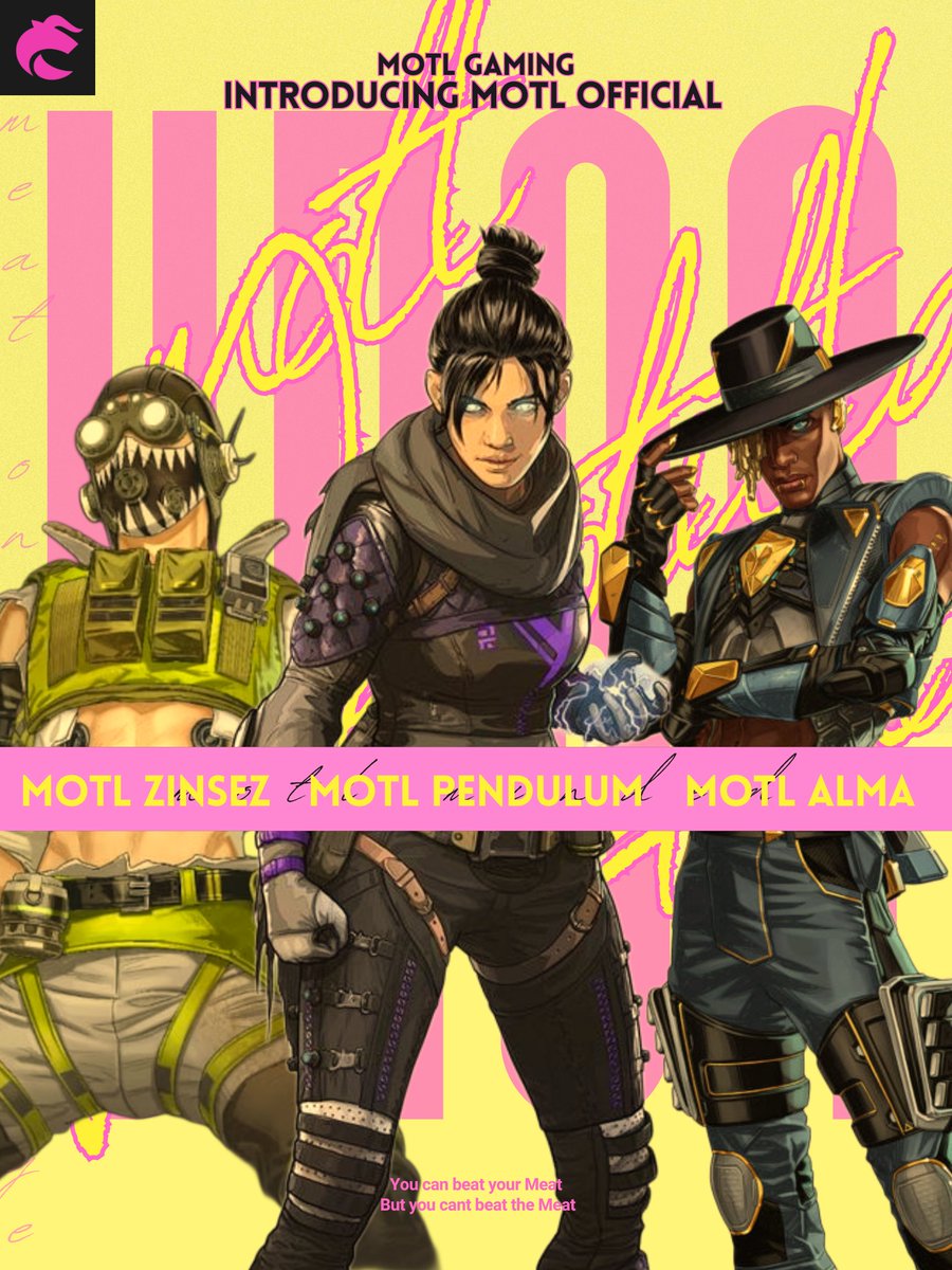 Yes It's Official!!! Our newest MOTL Team called MOTL Official will be joining the VESA Season with the return of <a href="/BFire323/">MOTL | rPendulum</a>!!!

<a href="/BFire323/">MOTL | rPendulum</a> 
<a href="/MRetirada0_0/">pendeja🏳️‍⚧️</a> 
Zinsez