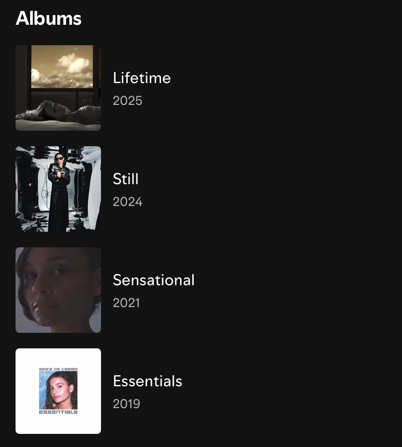 Erika de Casier Updates tweet media