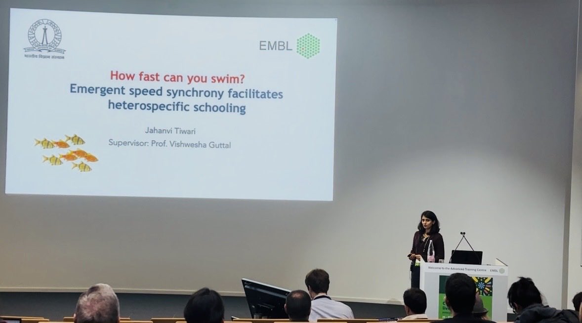 jahanvi_t's tweet photo. Presented my work at EMBL symposium recently.
I think the plus point with off-niche symposiums is that you get to focus on the core essence of your work and learn about so many new possible directions!
#EESCollectivity https://t.co/aPmnEhCayE