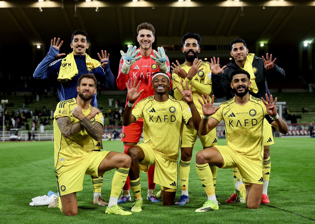 9 مباريات متتالية .. شبـاك نظيفـة ✅

الحمـد لله .. الله يديمهـا 💛