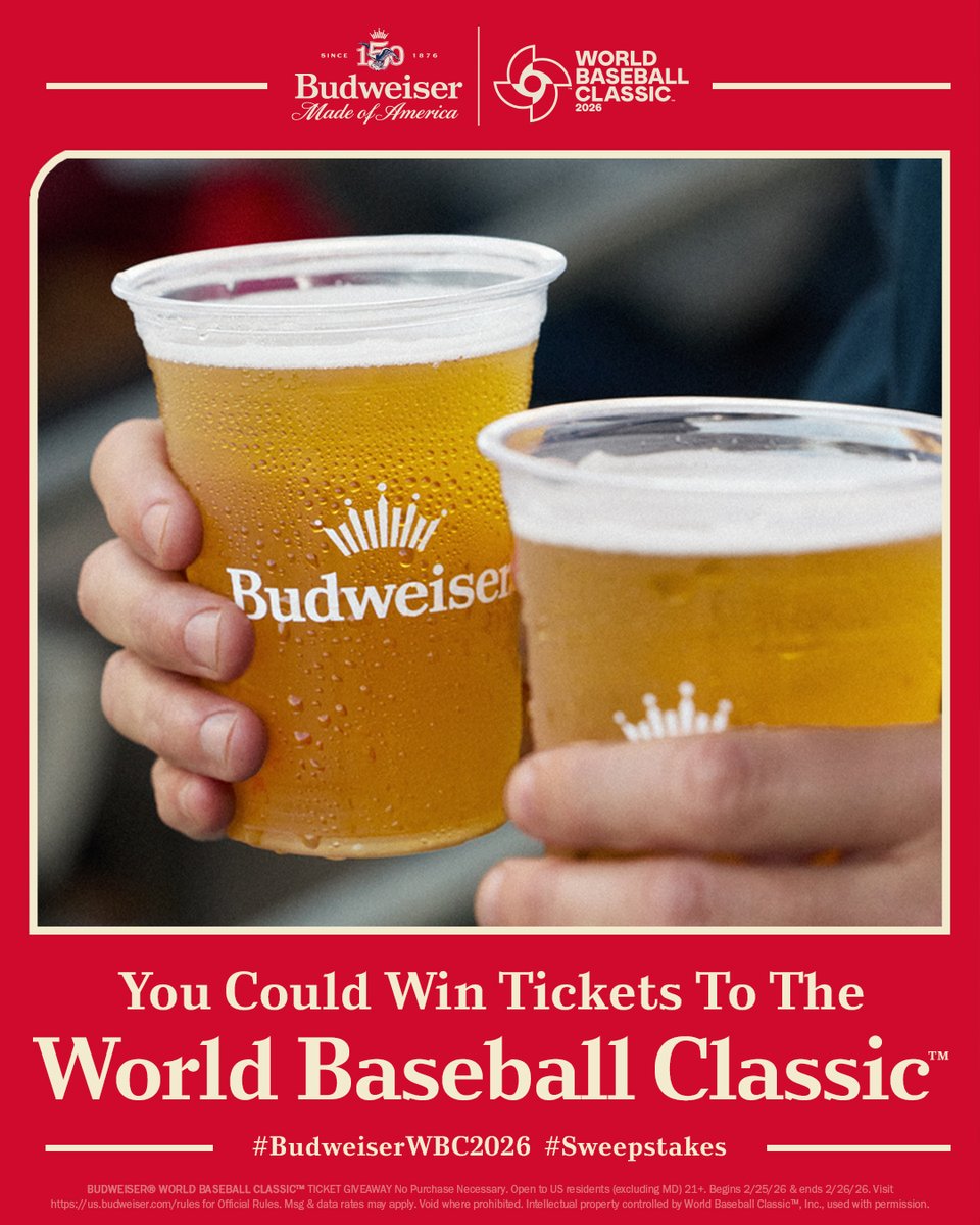 Budweiser tweet media