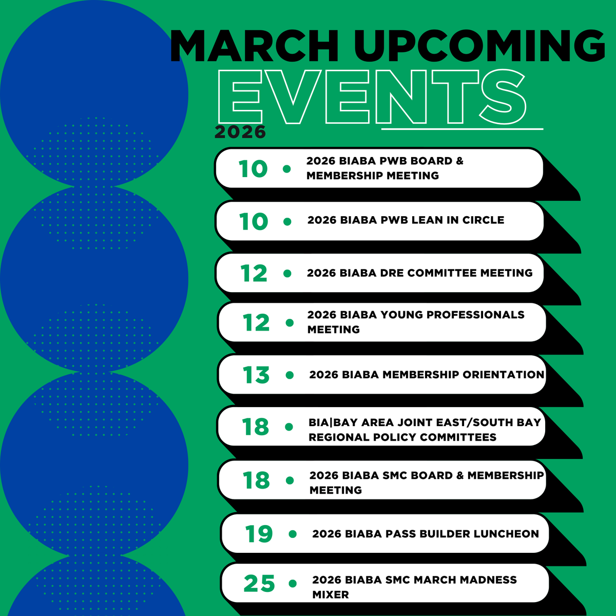 BIABayArea's tweet photo. 🌸 March is Here – Let's Connect!

Spring into action with BIA|Bay Area this March! Whether you're looking to learn, network, or grow your business, we've got events lined up to help you succeed.

Here's what's happening this month:
https://t.co/o8HZYnTY1A https://t.co/FFnJcxyBlL