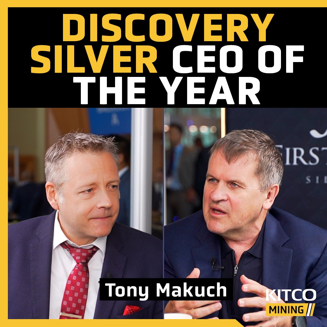 KitcoMining's tweet photo. Tony Makuch Wins CEO of the Year After Discovery’s Porcupine Turnaround

@DiscoverySilver (TSX: DSV; OTCQX: DSVSF) CEO Tony Makuch has been named Kitco Mining’s CEO of the Year after leading a rapid turnaround of the Porcupine complex in Ontario and repositioning the former non-core asset into a cash-generating growth platform.

Speaking at the 35th BMO Global Metals, Mining & Critical Minerals Conference, Makuch highlighted 2025 production of 180,000 ounces of gold, net profit of $107 million, and free cash flow of $172 million in the company’s first full year operating the asset. Discovery is accelerating investment, increasing exploration spending to more than $65 million as it works to extend mine life beyond current plans, grow resources at Borden, Hoyle Pond, and Pamour, and ultimately lift production while lowering costs. Makuch said the company is targeting all-in sustaining costs of between $1,250 and $1,500 per ounce over time.

“Shareholder return over the next few years is going to be an investment of capital into the business to improve the value of the equity,” he said.

Makuch also outlined balance sheet strength, a debt-free position, and continued permitting progress at the Cordero project in Mexico as Discovery focuses on reinvesting cash flow to build long-term value.

Don’t forget to subscribe to the Kitco Mining & Kitco News YouTube channels to stay up to date on the latest industry news and interviews.

Special thanks to our sponsor, First Majestic Silver @FMSilverCorp . To learn more, visit https://t.co/i28pbZJNkY

00:33 – Record 2025 Gold Production, Profit & Free Cash Flow
02:30 – Reinvesting Higher Gold Prices Into Growth
03:52 – Porcupine Exploration & Mine Life Expansion
05:58 – Workforce Integration & Culture Shift
07:10 – Debt-Free Balance Sheet & Credit Facility Reset
09:35 – Shareholder Returns Through Reinvestment
11:00 – Cordero Permitting Progress in Mexico
13:45 – Investor Questions at BMO Conference
15:52 – Mid-Tier Gold Sector Outlook & Cycles
18:15 – Kitco Mining CEO of the Year Announcement

Full video at Kitco Mining:
https://t.co/gnSzsdDdbg