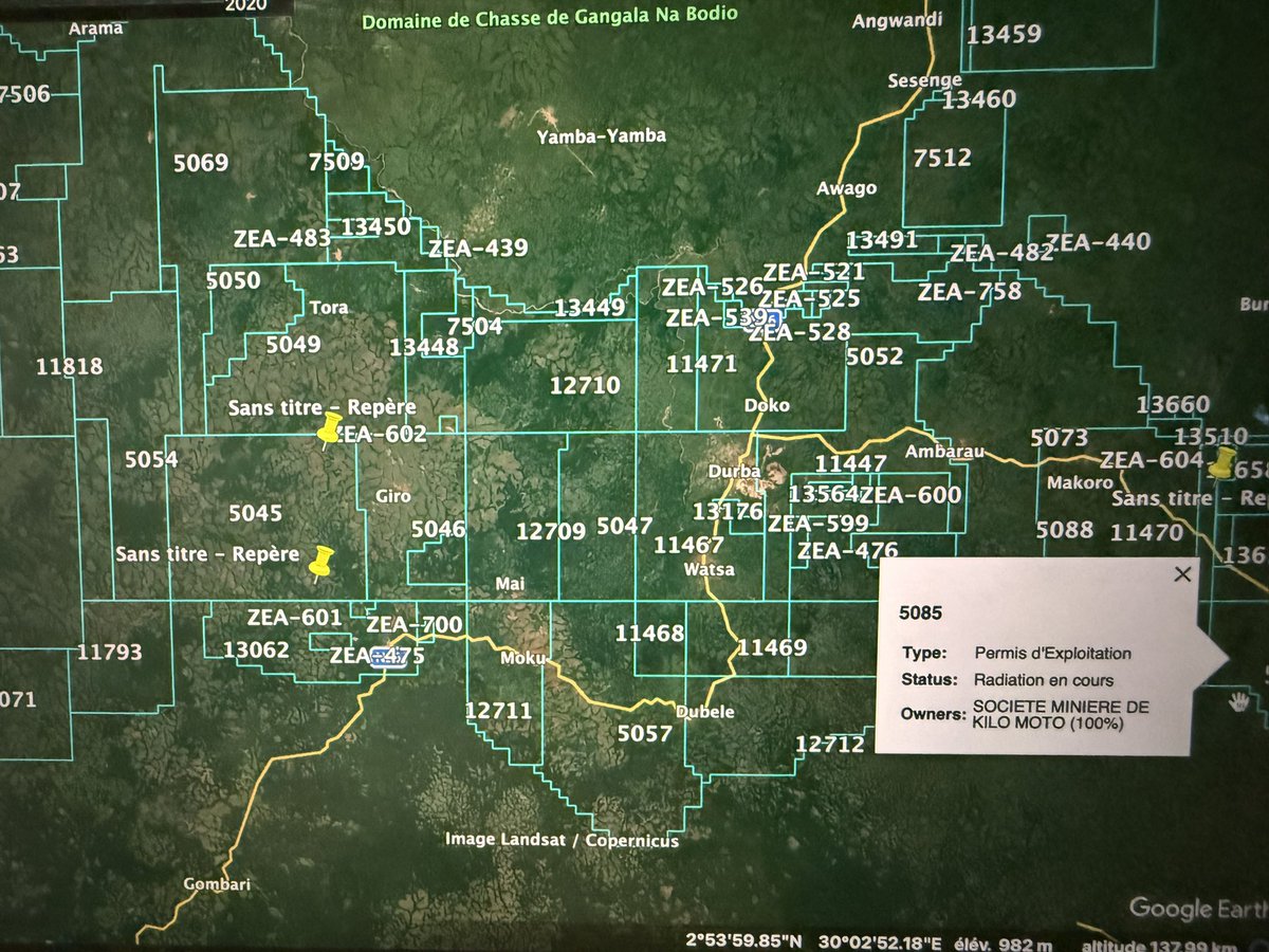 JeanBamanisa's tweet image. Il aura fallu perdre 5 ans pour constater que le gestionnaire de cette grande entreprise #SOKIMO, poumon économique de l’Ituri , n’était pas en mesure de la relever !
- 10 % des parts dans KibaliGold/Barrick
- propriétaire des réserves les plus importantes d’or #Or en Iruri et
