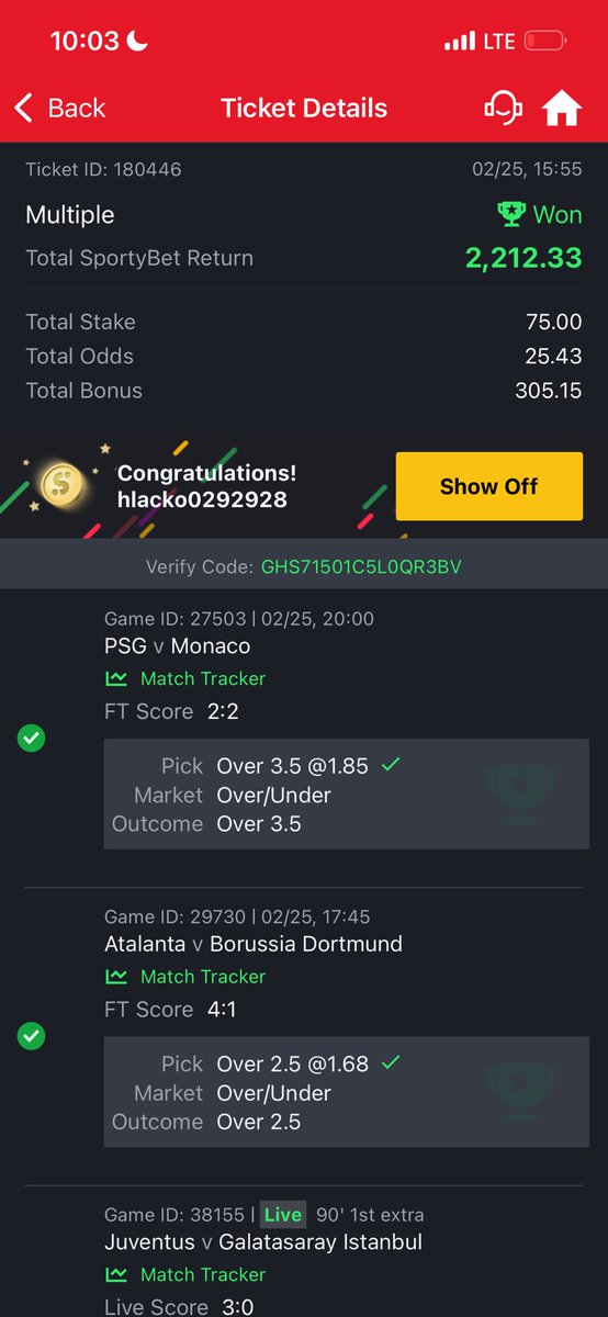 congratulationsodds💰⚽️ tweet media