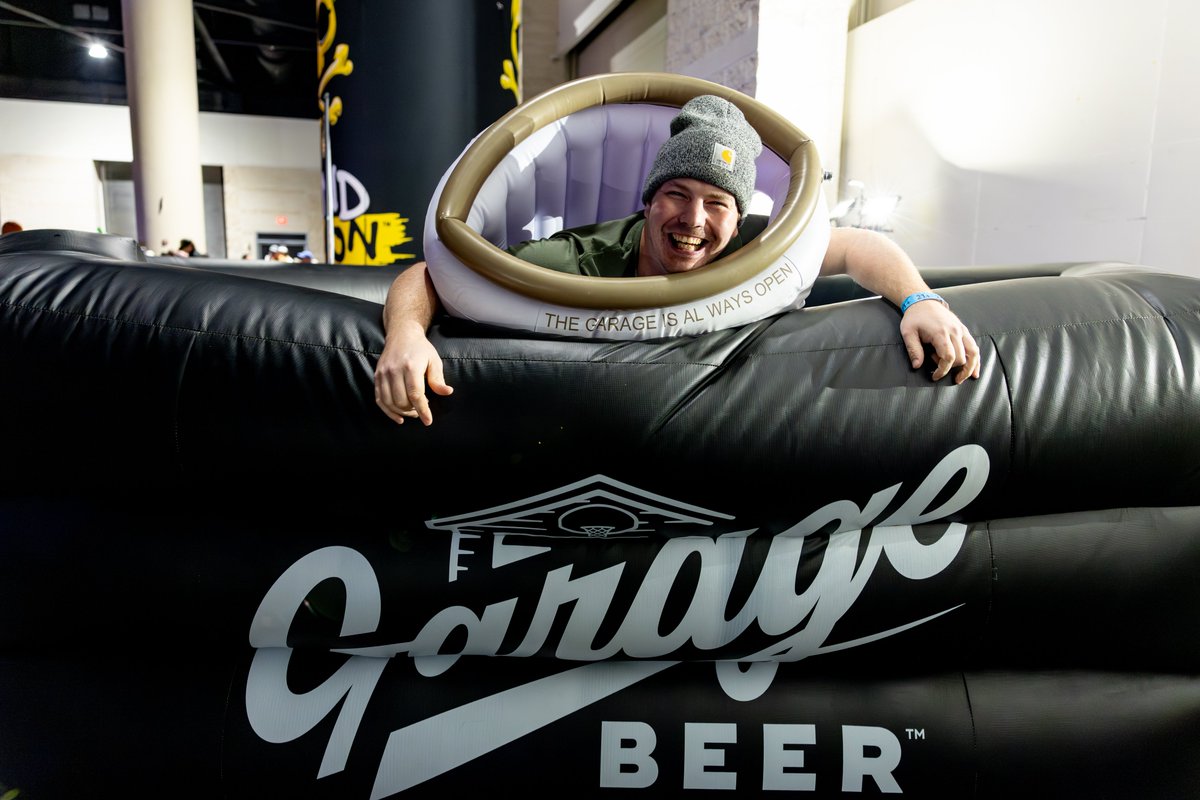 BertsFTFest's tweet photo. Cold, crisp, and built for good times 🍻 @drinkgaragebeer  flowed all night at Full Throttle Festival as the Official Domestic Beer Partner, keeping fans refreshed from gates open to last call. https://t.co/mAWAeLcaTs