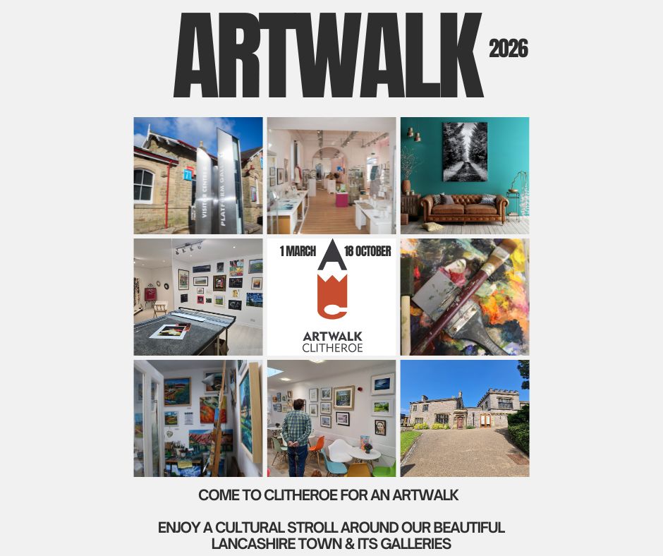 Artwalk clitheroe tweet media