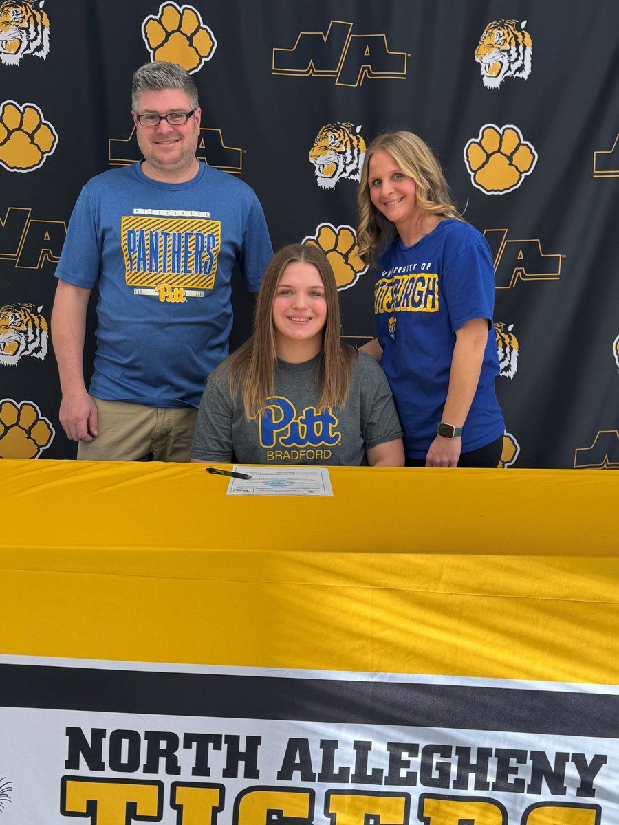 Congratulations to Hayden Robertson who has committed to playing softball at the next level for The University of Pittsburgh at Bradford!  🥎🥎

#NAsoftball #NAtigers #pittbradfordsoftball #upbsb