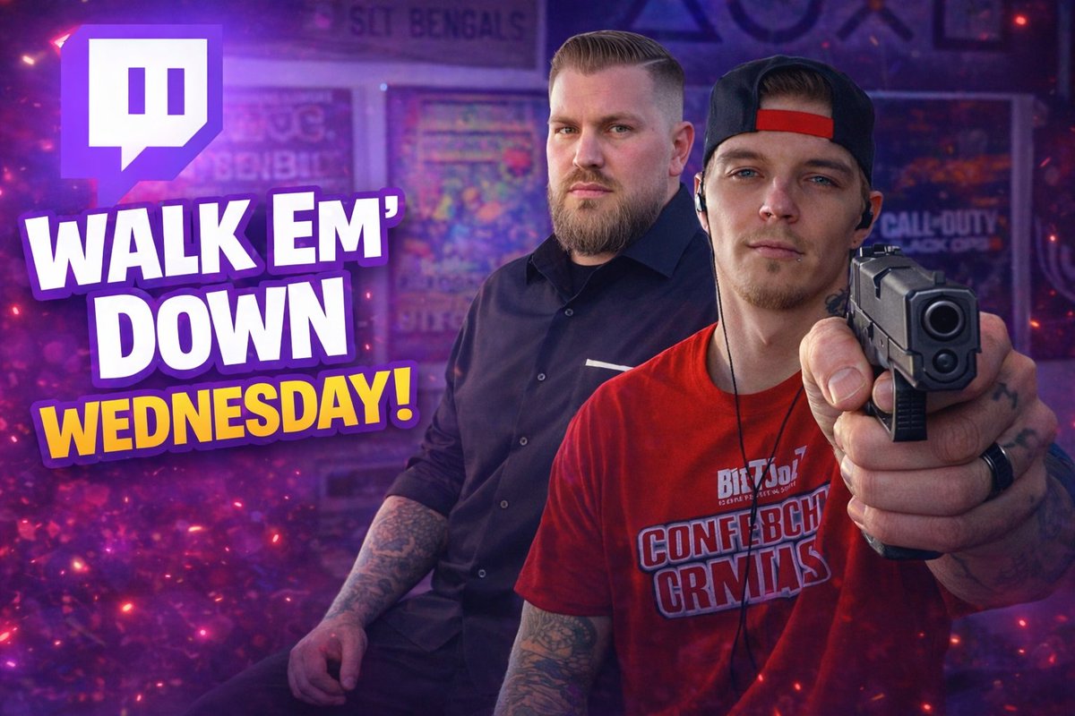 🔥 Walk Em' Down Wednesday w/ Grimandgrinz gaming🔥 | Twitch.tv/Eion_Carlow