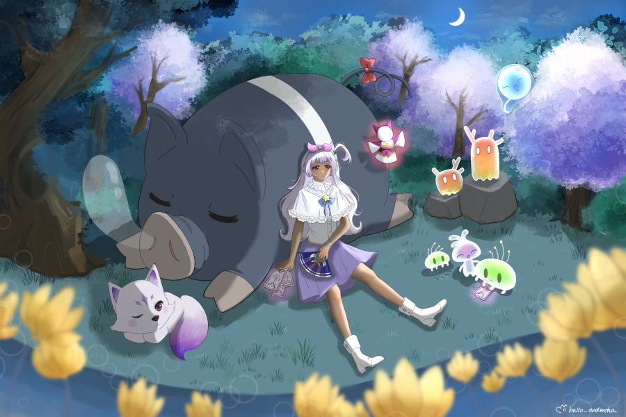 hello_andercha's tweet photo. #VGenComms #Maplestory #MaplestoryKanna https://t.co/F1FyBxhp0O