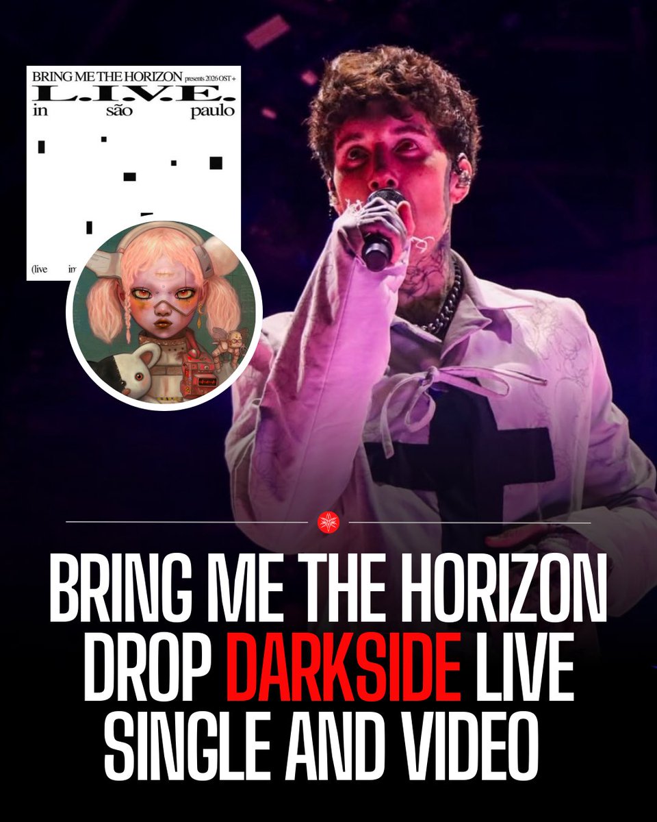 Bring Me The Horizon release ‘DARKSIDE’ Live Single and Video on streaming and YouTube!