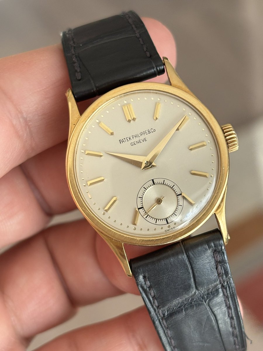 38年製パテックフィリップRef.96。 もう90年近く前、戦前に作られた