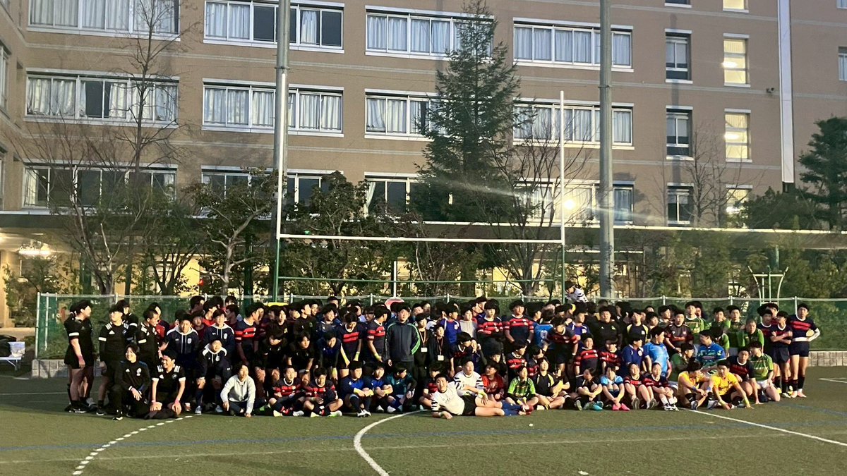 tennozanrs's tweet photo. 【中学部】第3回近畿中学生ラストマッチ
2/23(祝)桃山学院高校で3年生卒業試合に参加しました
いろいろなチームの子達と一緒に楽しくラグビーが出来ました
参加した3年生にとって最高の思い出になったと思います
このような素晴らしい大会をご準備、当日運営いただいた阿倍野RSさん有難うございました https://t.co/4buGK73CgR